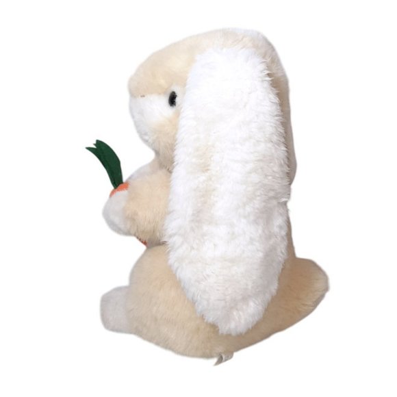 PJ Toys Inc. Bunny Rabbit With Carrot Plush Stuffed Toy 14" - Picture 4 of 9